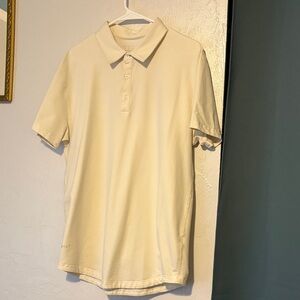 Bylt Men's Cream Polo Shirt